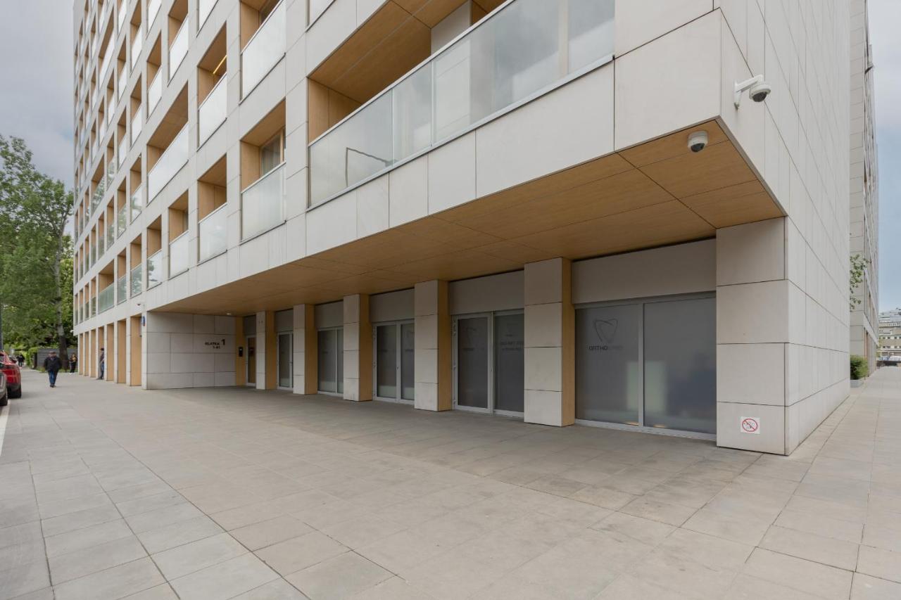Stylish Apartment Kolejowa & Parking & Balcony By Noclegi Renters Varšava Exteriér fotografie